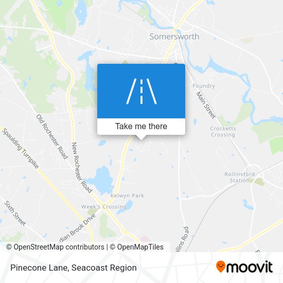 Pinecone Lane map