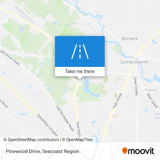 Mapa de Pinewood Drive