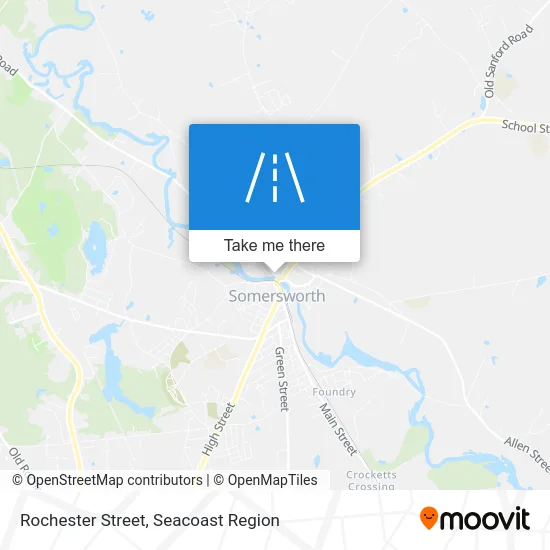 Rochester Street map