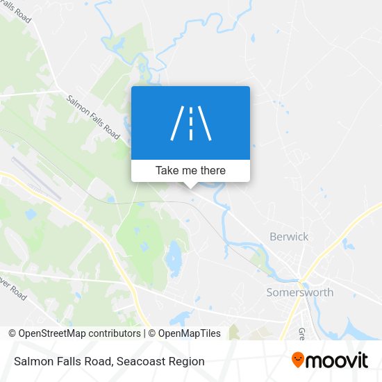 Mapa de Salmon Falls Road