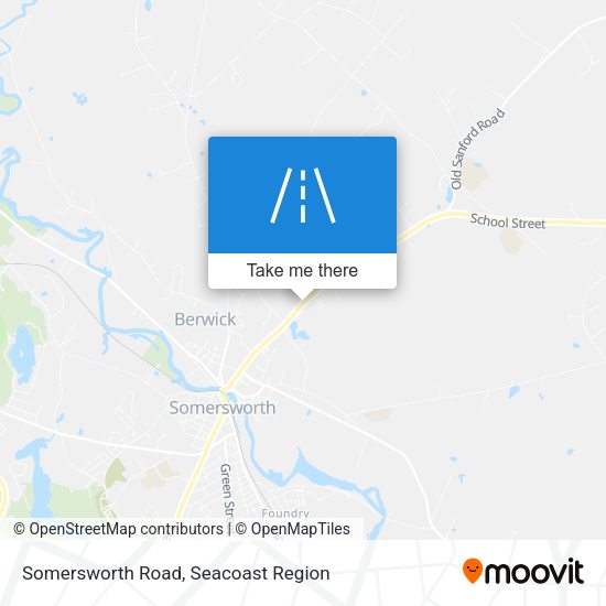 Somersworth Road map