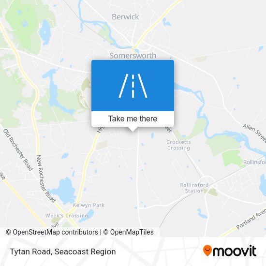 Mapa de Tytan Road