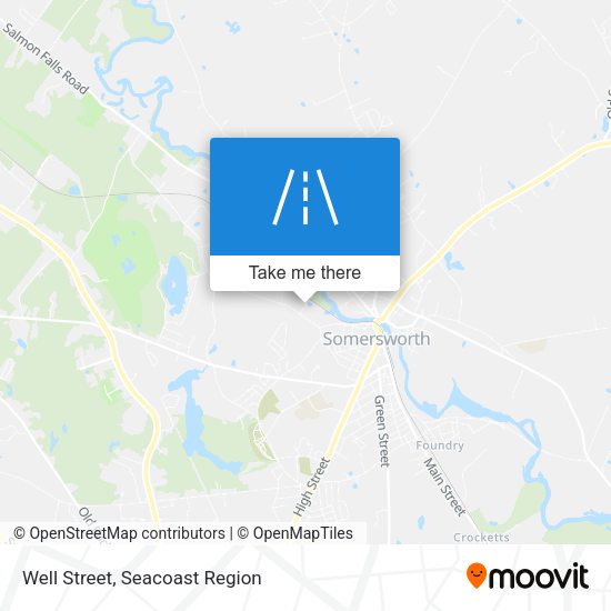 Well Street map