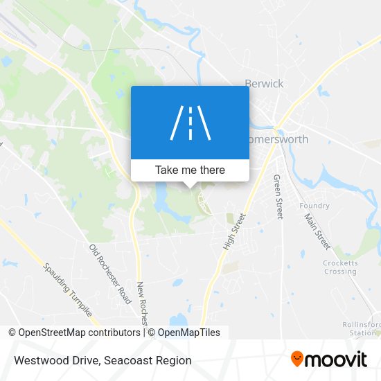 Mapa de Westwood Drive
