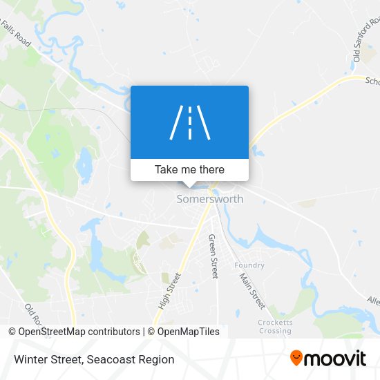 Winter Street map