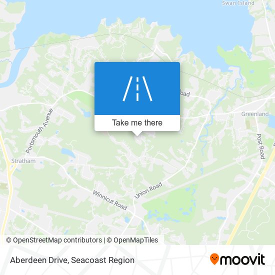 Mapa de Aberdeen Drive