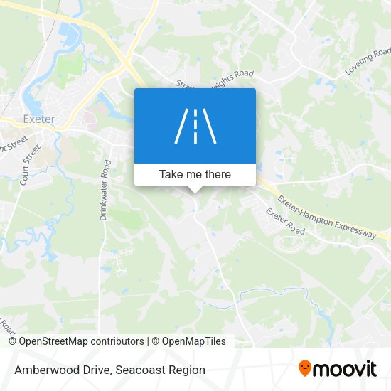 Amberwood Drive map