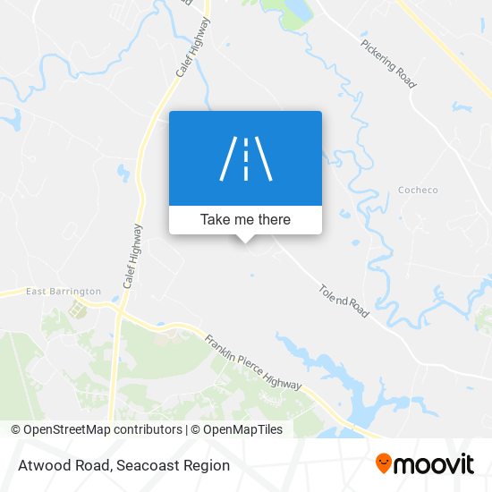 Mapa de Atwood Road