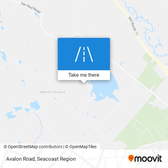 Mapa de Avalon Road
