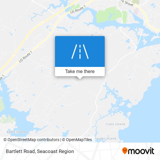 Bartlett Road map