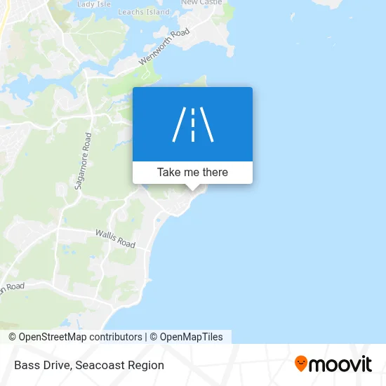 Bass Drive map