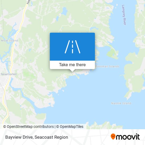 Bayview Drive map