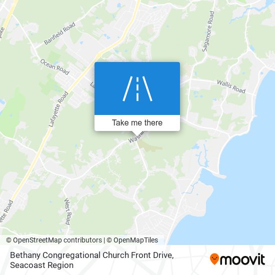 Mapa de Bethany Congregational Church Front Drive