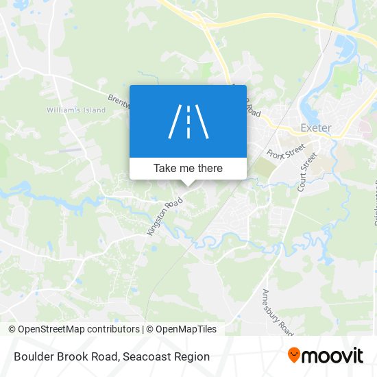 Mapa de Boulder Brook Road