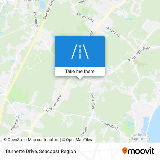 Burnette Drive map