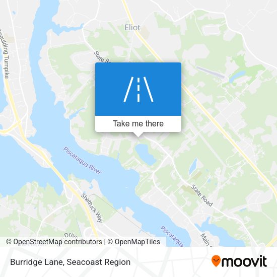 Burridge Lane map