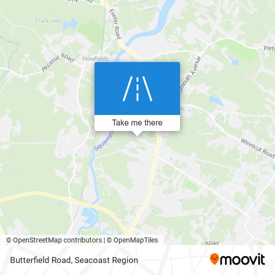 Mapa de Butterfield Road