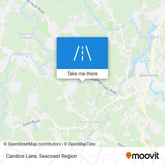 Candice Lane map