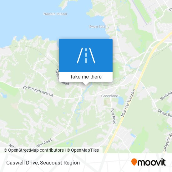 Mapa de Caswell Drive