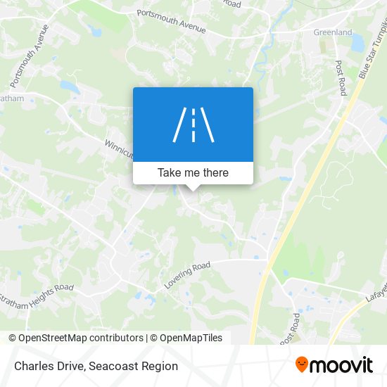 Charles Drive map