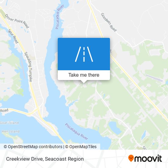 Mapa de Creekview Drive