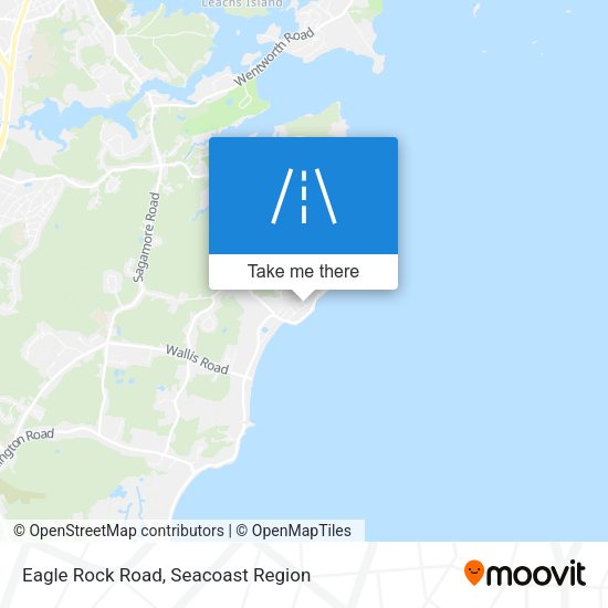 Mapa de Eagle Rock Road