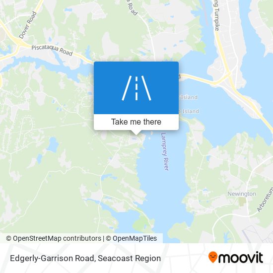 Edgerly-Garrison Road map
