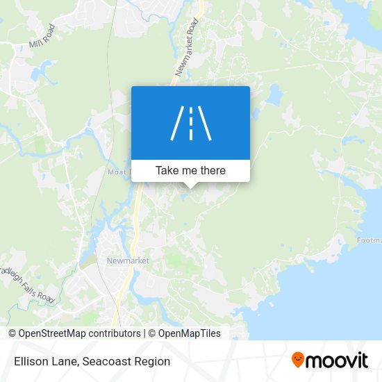 Ellison Lane map
