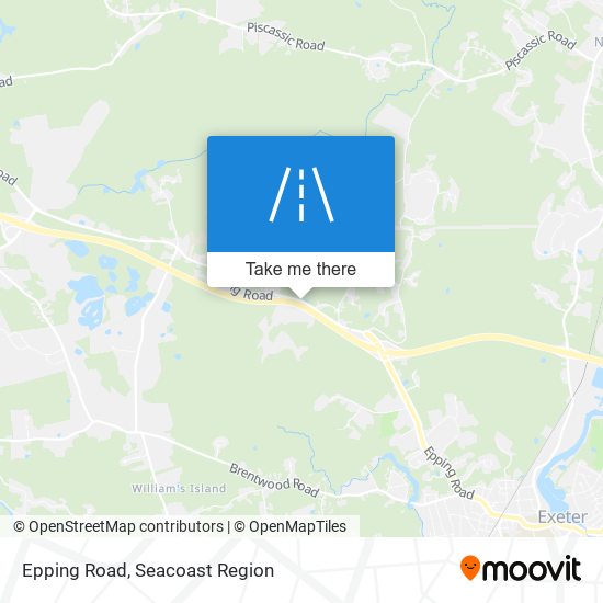 Mapa de Epping Road