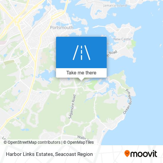 Harbor Links Estates map