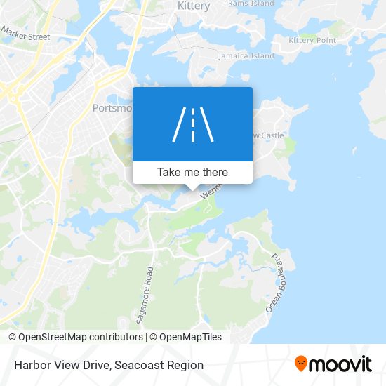 Harbor View Drive map
