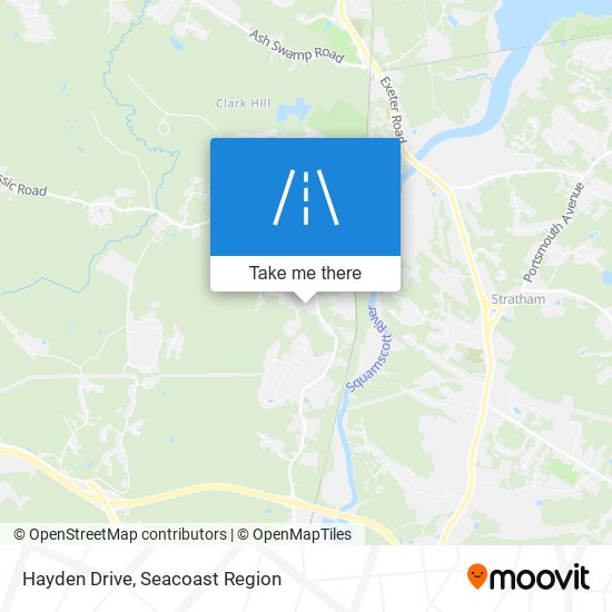 Mapa de Hayden Drive