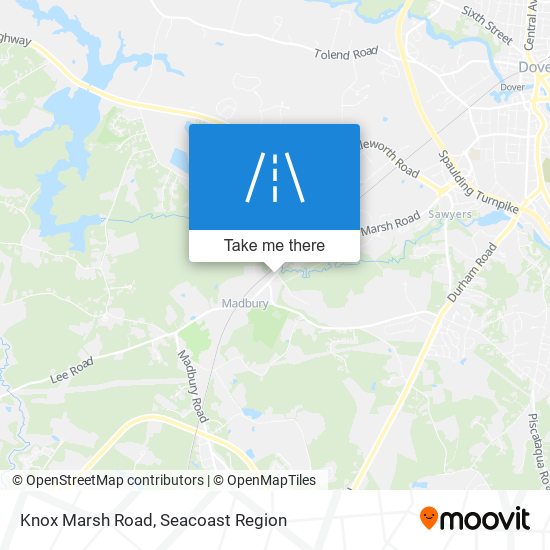 Mapa de Knox Marsh Road