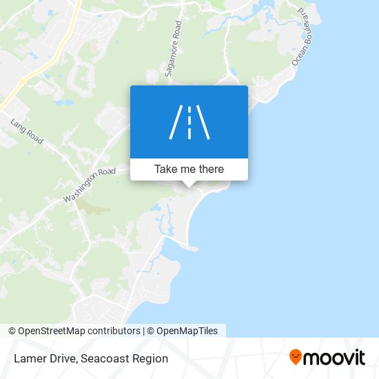 Lamer Drive map
