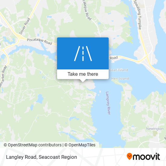 Mapa de Langley Road
