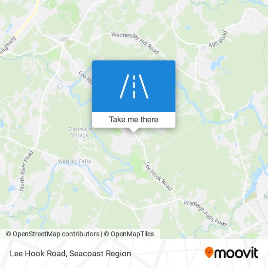 Mapa de Lee Hook Road