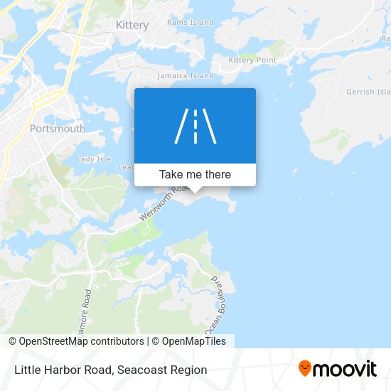 Little Harbor Road map