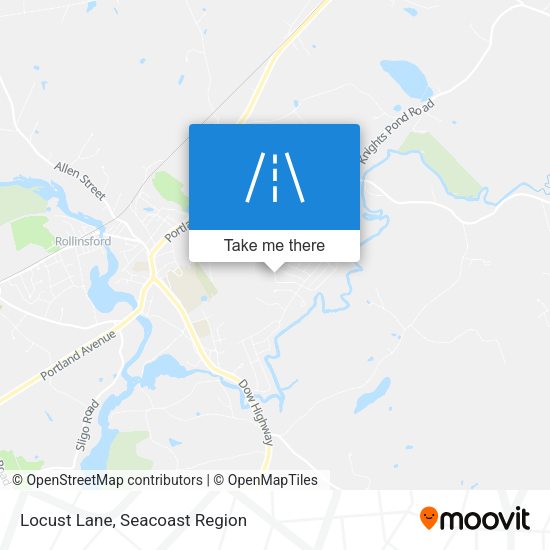 Locust Lane map