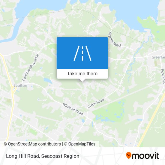 Long Hill Road map
