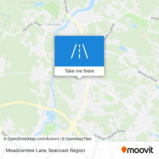 Meadowview Lane map