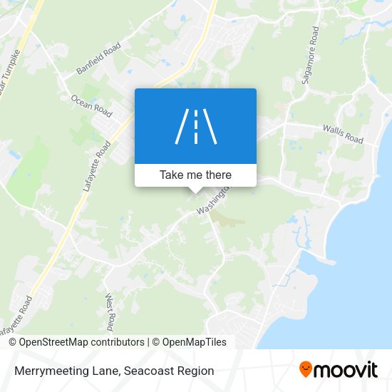 Merrymeeting Lane map