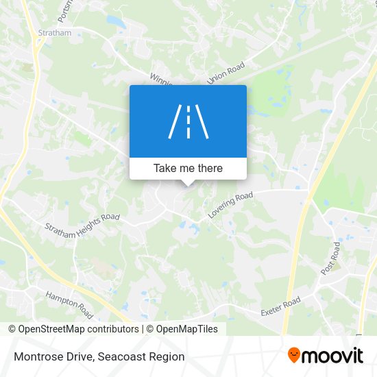Montrose Drive map