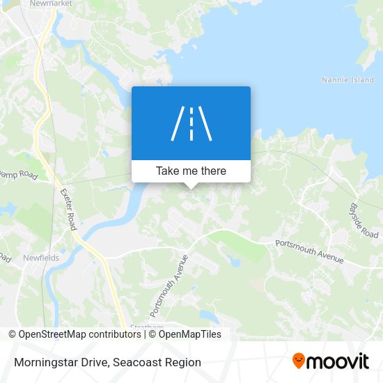 Mapa de Morningstar Drive