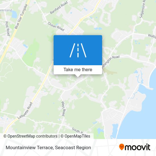 Mountainview Terrace map
