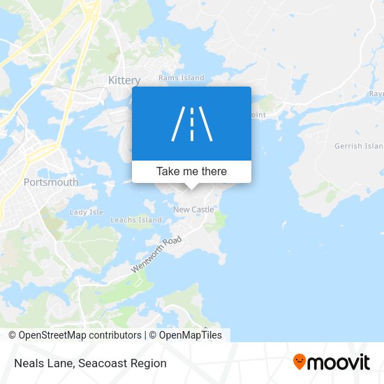 Mapa de Neals Lane