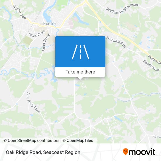 Oak Ridge Road map