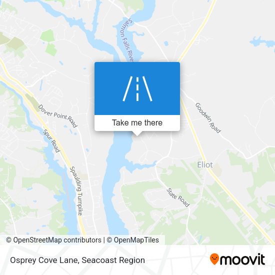 Osprey Cove Lane map
