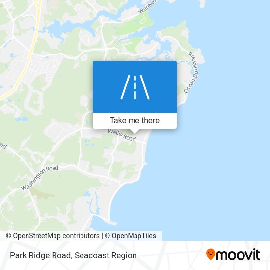Mapa de Park Ridge Road