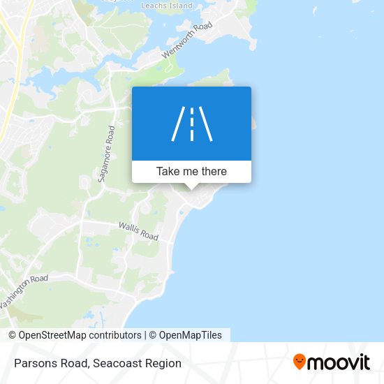 Mapa de Parsons Road
