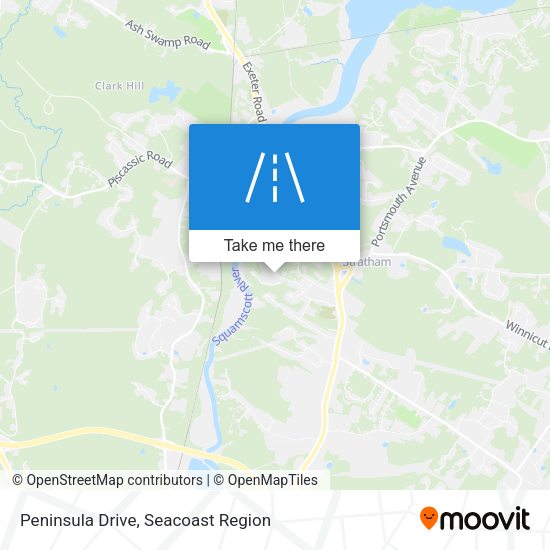 Mapa de Peninsula Drive